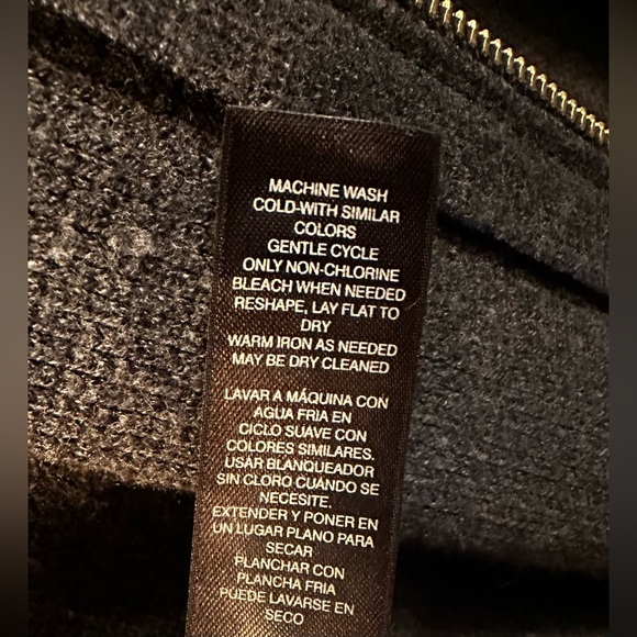 White House Black Market Grey Sweater Cape - Size SP - Picture 9 of 9